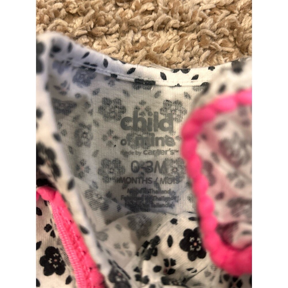 Baby Girl Lot of 5 clothing  0-3 Months Multicolor - Picture 8 of 13